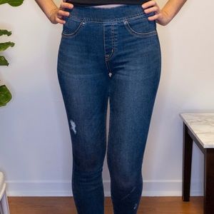 Spanx Jean leggings blue
